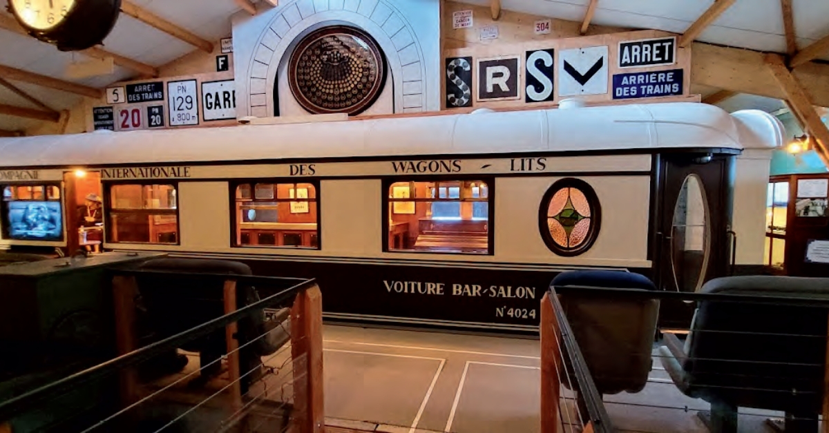 JEP 2023. Plongée dans les coulisses du Muséotrain de Semur-en-Vallon 1 © Lola, bénévole au CCFSV