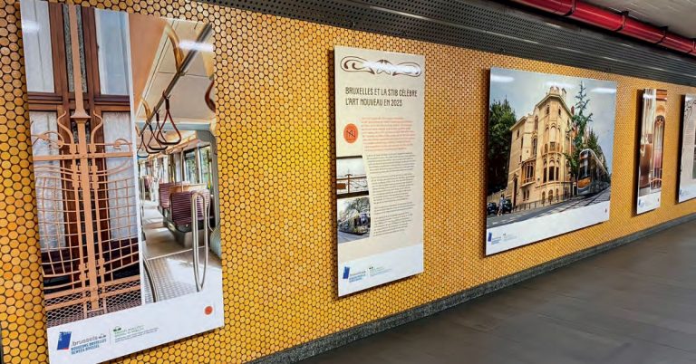 Bruxelles. L’Art Nouveau célébré à la station Botanique 1 © STIB