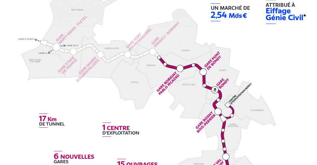 Premier marché de conception-réalisation sur la ligne 15 Est du Grand Paris 1 © SGP