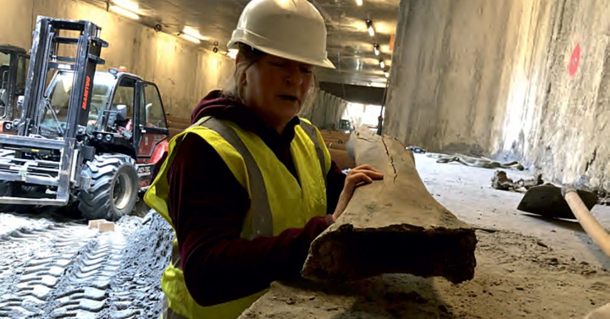 Bruxelles. Des os de mammouth trouvés sur le chantier du métro