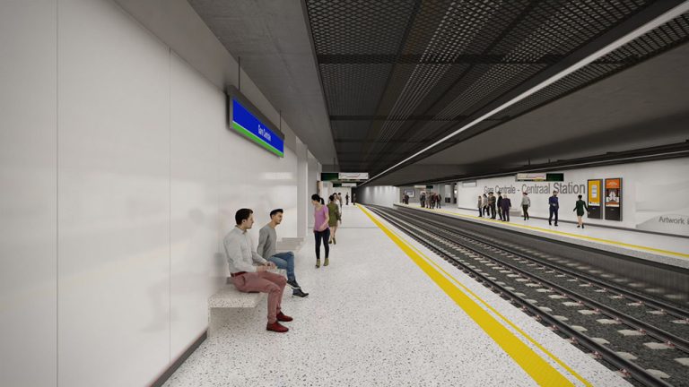 Opération remise à neuf pour la station de métro Gare Centrale à Bruxelles 12 Opération remise à neuf pour la station de métro Gare Centrale à Bruxelles