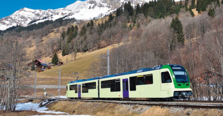 Modernisation de la ligne des Diablerets : Nouvelles automotrices pour les Transports publics du Chablais 20 © N. Michel