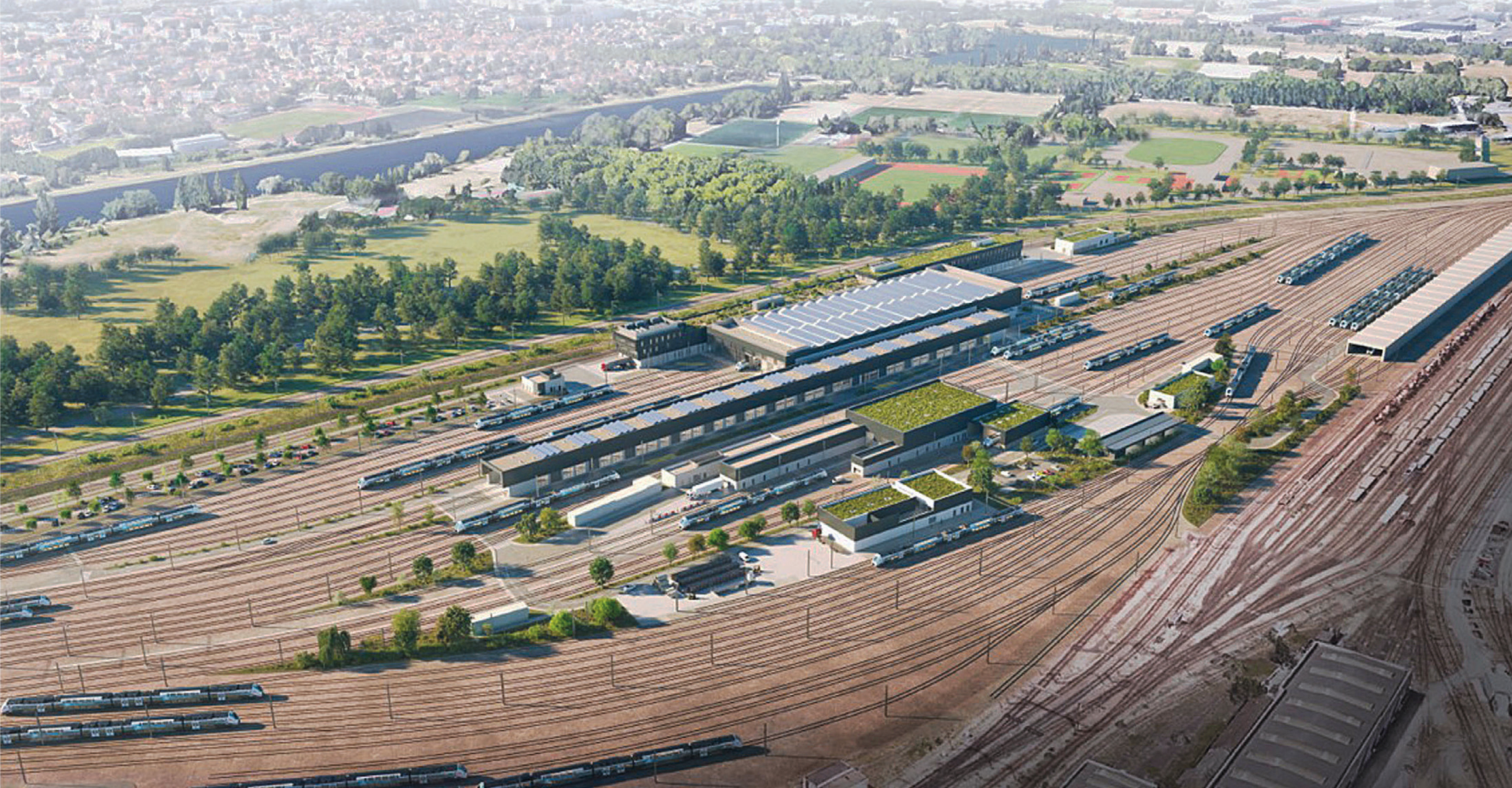 Villeneuve : La Transformation Majestueuse d'un Site Ferroviaire 1 Villeneuve : La Transformation Majestueuse d'un Site Ferroviaire