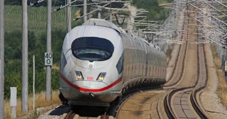 La DB en difficulté : Pannes répétées sur la ligne Francfort-Mannheim récemment rénovée 14 Le sabotage a été effectué sur le viaduc de la Theiss, sur la ligne à grande vitesse Cologne - Francfort.