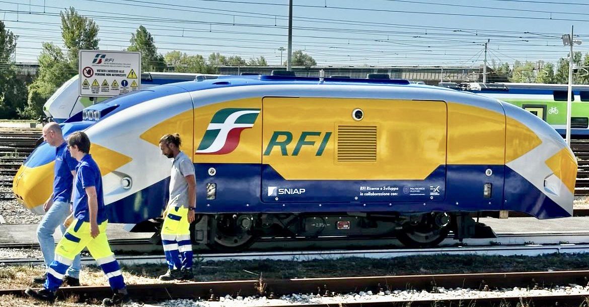 L'URV : Le Drone Roulant Révolutionnaire pour l'Inspection des Lignes à Grande Vitesse en Italie 1 Drone d'inspection RFI