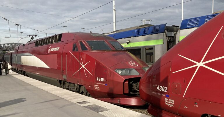 Eurostar prévoit d'acquérir jusqu'à 50 nouveaux trains à grande vitesse 14 Rames PBA et PBKA Eurostar (ex-Thalys)