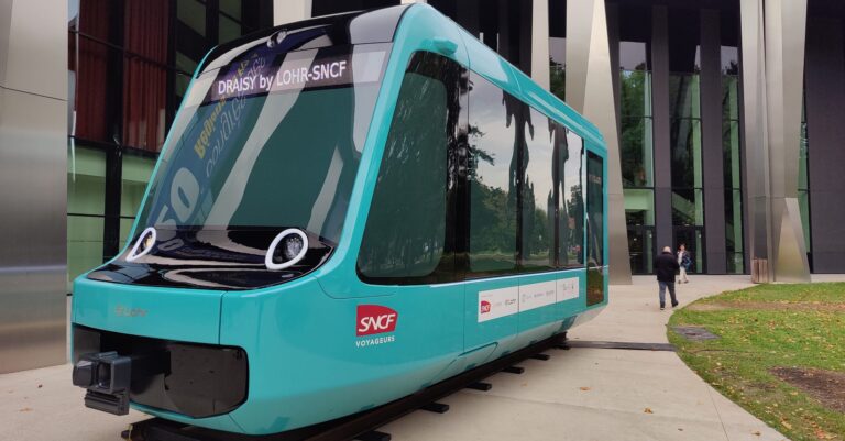 Le Train Léger Draisy : Révolution Ferroviaire pour 2028 4 La maquette du Draisy