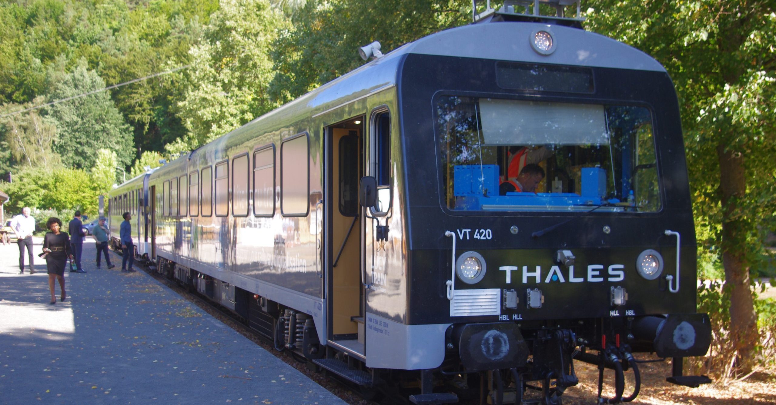 Hitachi Rail finalise l'acquisition de Thales GTS: Une nouvelle ère pour le transport ferroviaire 1 Train expérimental Lucy de Thales en Allemagne.