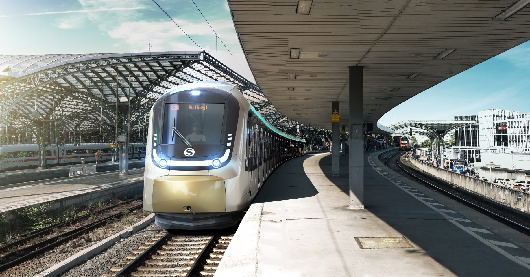 Alstom décroche un contrat historique pour moderniser le RER de Cologne 1 Future rame Adessia Stream d'Alstom pour le S-Bahn de Cologne.