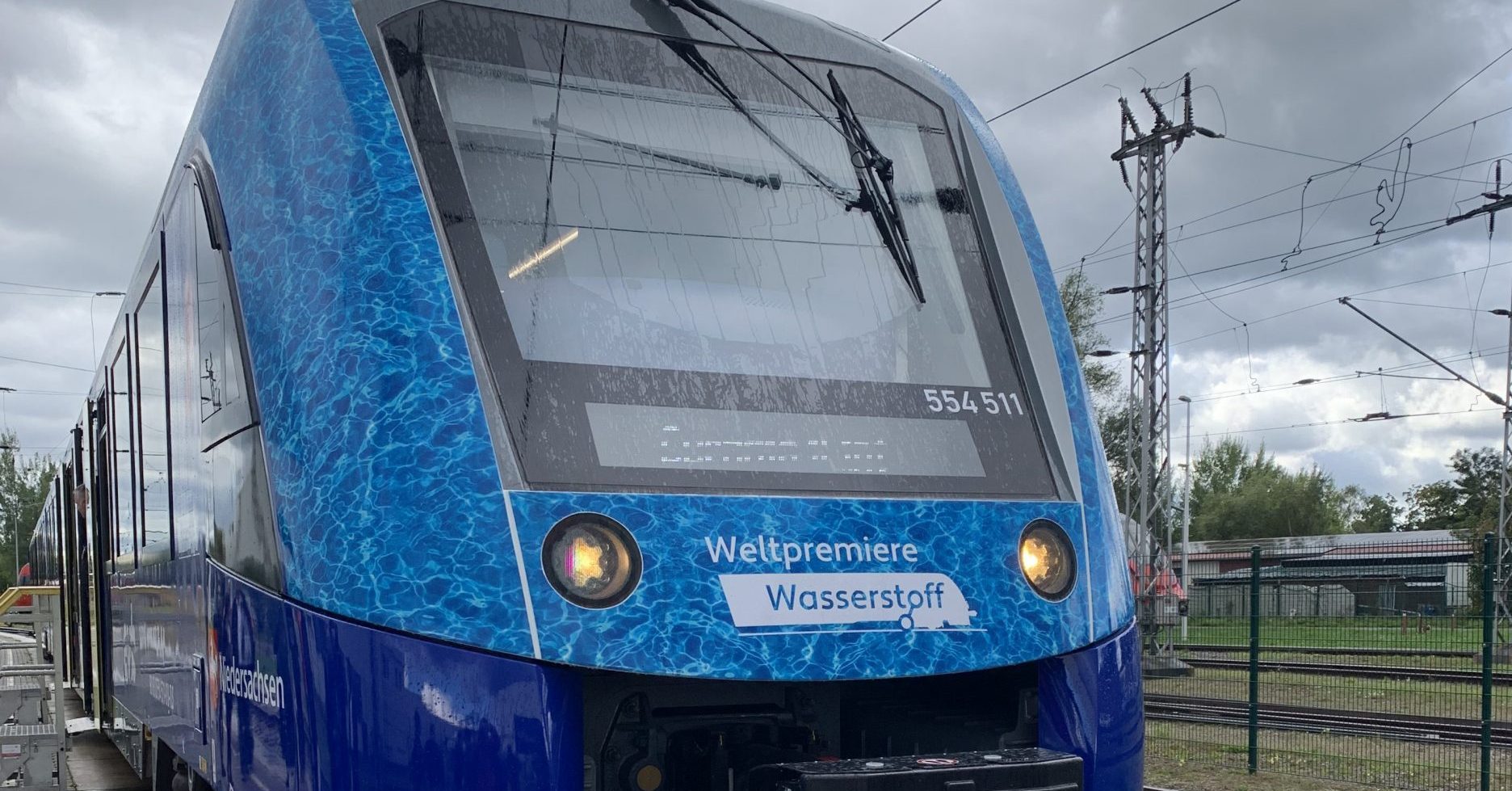 Alstom en difficulté : Les trains à hydrogène peinent à convaincre en Allemagne 1 Train à hydrogène Coradia ILint d'Alstom en Basse-Saxe (Allemagne)