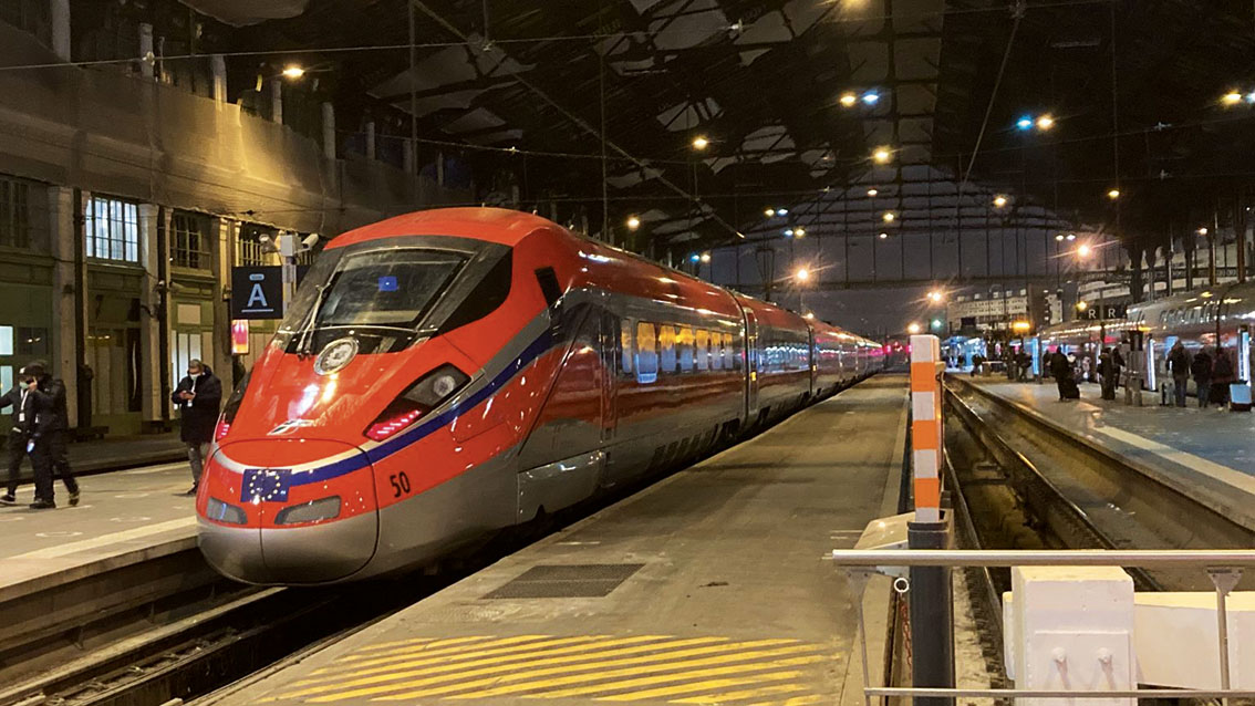 Trenitalia : La Championne des Chemins de Fer Européens selon T&E 1 Treintalia paris lyon milan