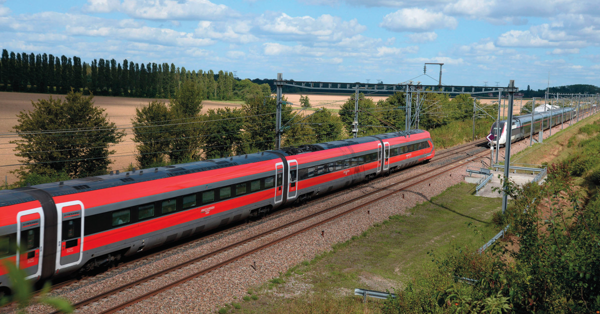 Concurrence, la nouvelle donne 4 le Trenitalia Paris - Lyon croise le TGV inOui Lyon - Paris