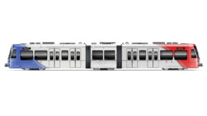 Impression d’artiste d’un futur Citylink pour le réseau de métro léger de Salt Lake City (28 octobre 2025)