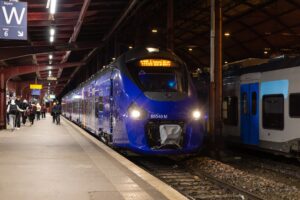 Les rames transfrontalières unissent enfin les deux rives du Rhin 17 nouvelles rames Régiolis transfrontalières