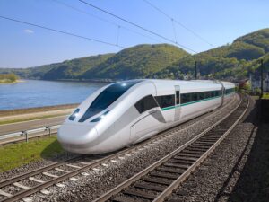 Espagne : Siemens et Hitachi seuls en lice pour fournir des TaGV à la Renfe 14 Impression d’artiste d’un Velaro Novo de Siemens Mobility Crédit photo :** **Siemens Mobility