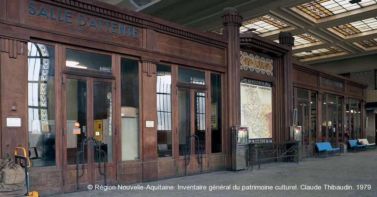 Limoges. Boiseries clandestines Art déco 1 © Région Nouvelle-Aquitaine. Inventaire général du patrimoine culturel. Claude Thibaudin. 1979