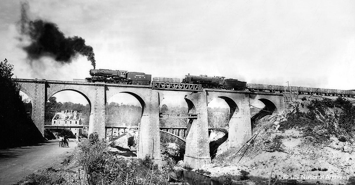 Les trains de la Libération 1 © US National Archives