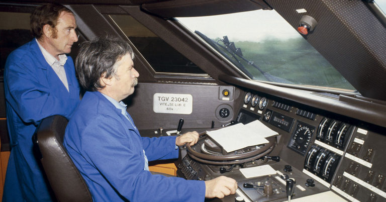 Naissance d'un métier. Conducteur de TGV 18 © Ph. Hérissé