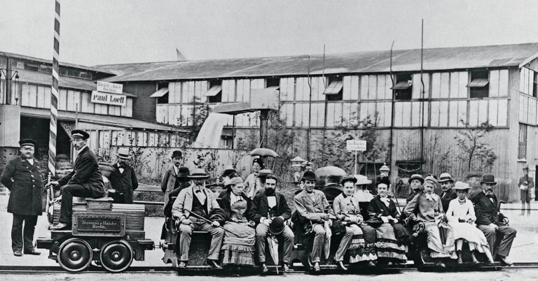 Aux origines du tramway électrique 6 ©DR