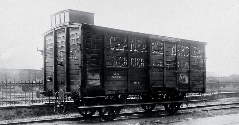 Du champagne sur les rails 6 ©Coll. Champagne Mercier