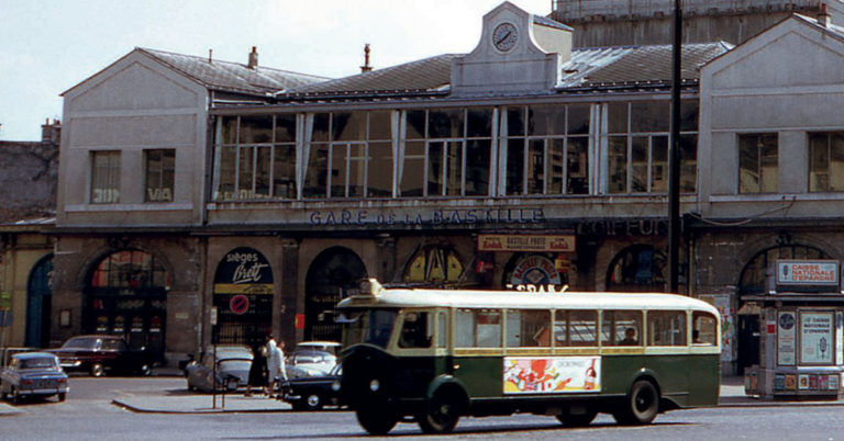Il y a 50 ans… disparaissait la gare de Paris-Bastille 8 ©R. Gouault/Coll. D. Leroy