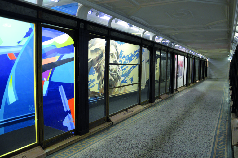 La galerie Valois. Un bijou Art nouveau du métro 10 ©10 mars 2020 ; Ph.-E. Attal