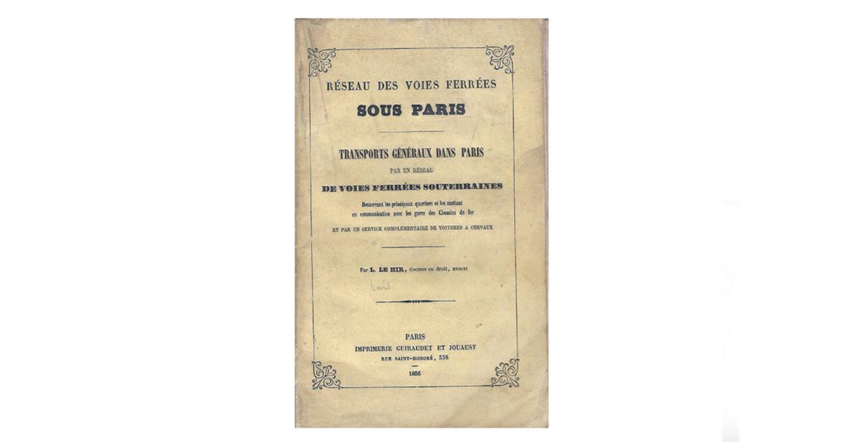 Années 1850-1860. Une anticipation du RER