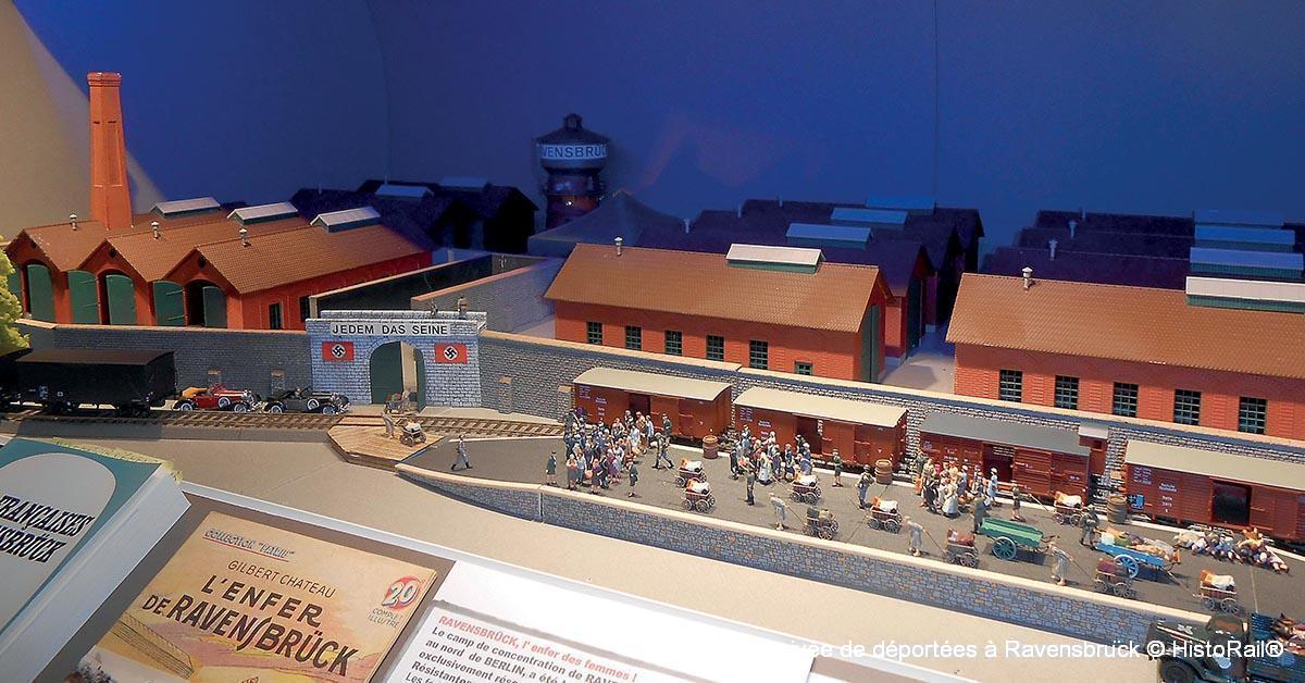 Les expositions du musée HistoRail®. Les actualités du musée en interviews 1 Arrivée de déportées à Ravensbrück © HistoRail®
