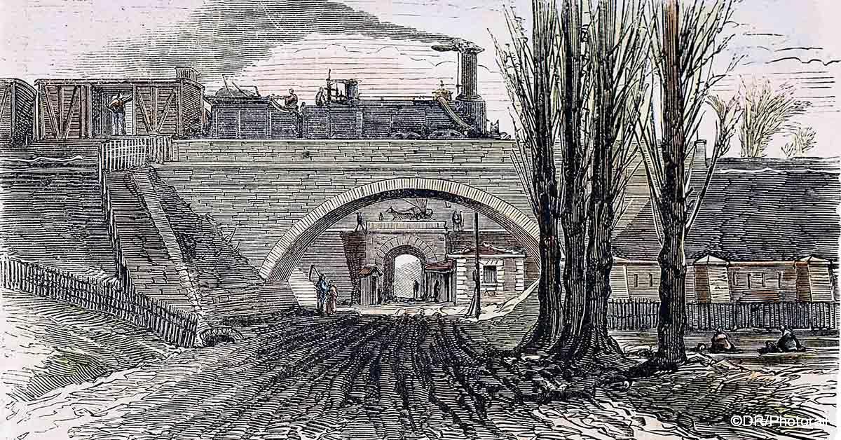 Guerre de 1870. Des trains sur les boulevards des Maréchaux 4 ©DR/Photorail