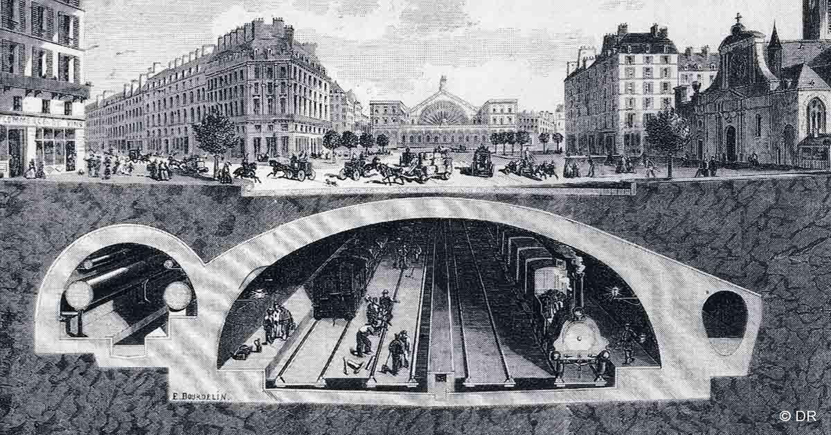 Les gares parisiennes auxquelles vous avez échappé 1 © DR