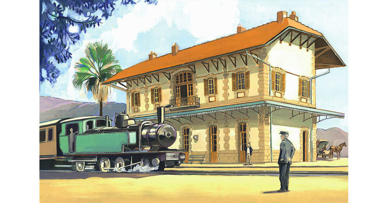 La gare de Beyrouth. Enquête sur une architecture singulière inspirée du PLM 12 © Coll. T. Tendjoukian