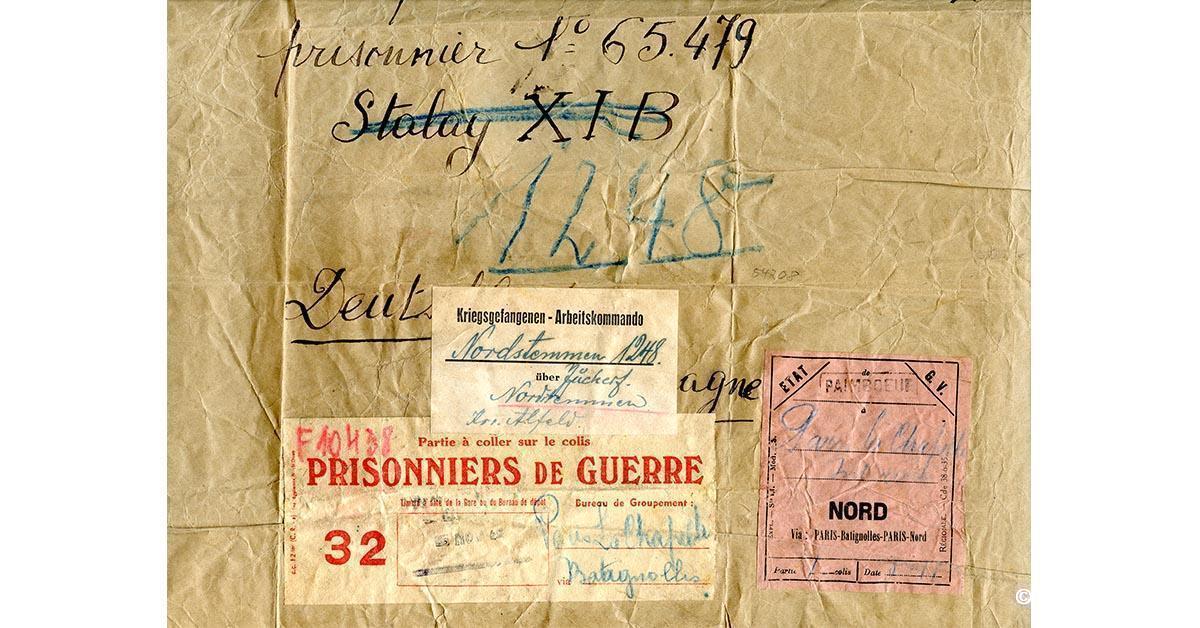 Les colis postaux, de la « drôle de guerre » aux Stalags (2nde partie) 1 © DR/Coll. privée