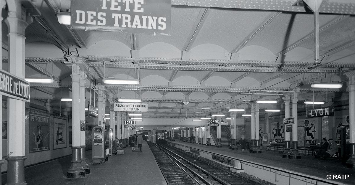 Les lignes du métro parisien jamais exploitées 1 © RATP