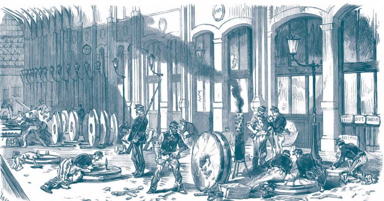 Il y a 150 ans, Paris en 1871. Du siège de Paris à la Commune… 4 © Le Monde Illustré