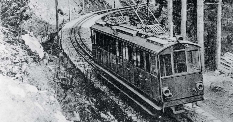 La Schlucht Bahn. Le tramway à crémaillère de Munster à la Schlucht 18 © Coll. SHVVM
