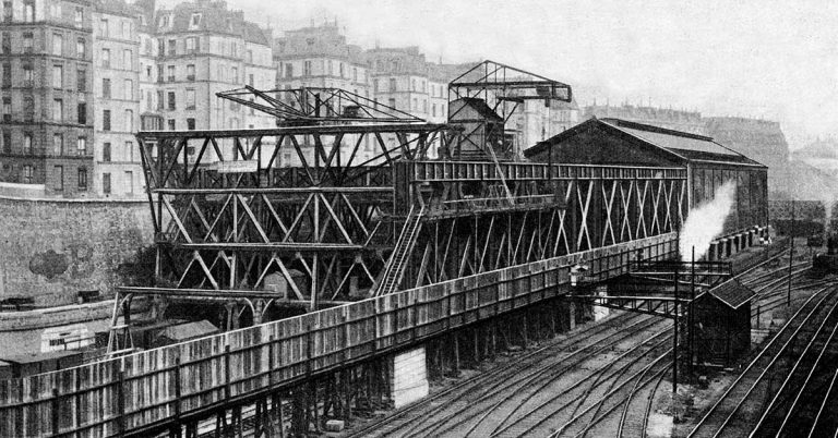 La gare de messageries à étages de Saint-Lazare 18 © Génie civil