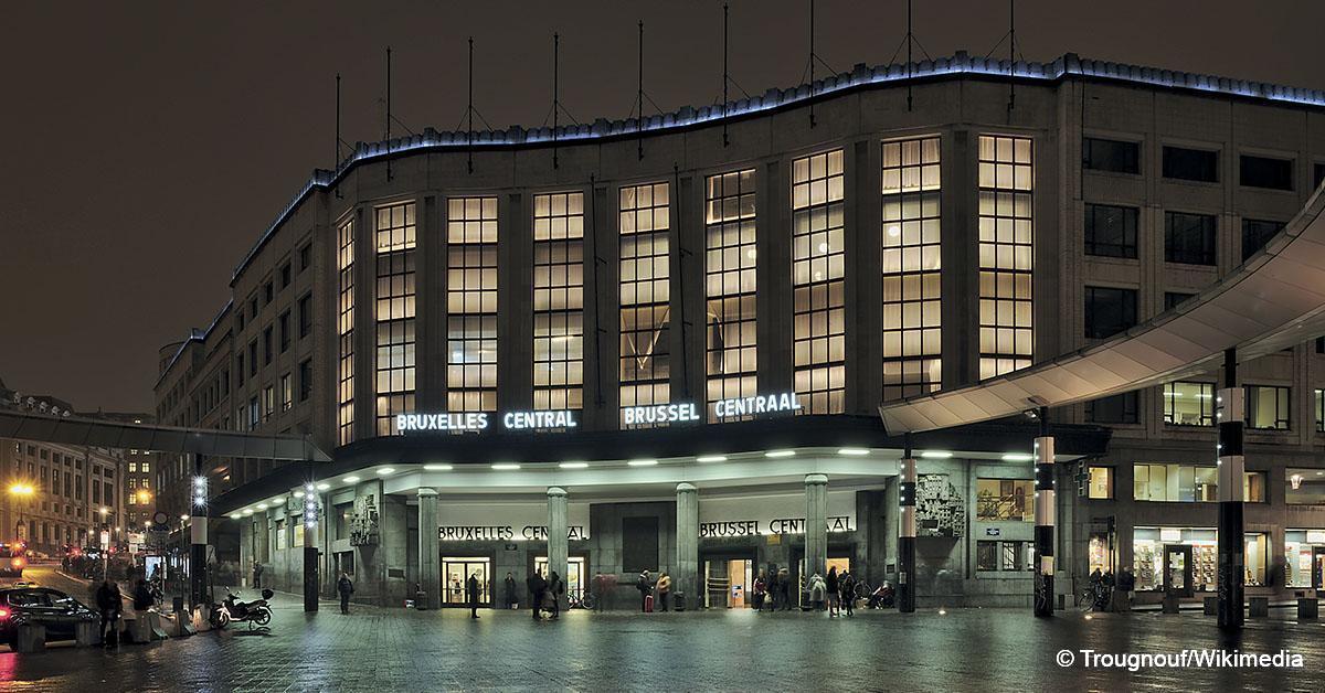 Traversée de Bruxelles. La jonction Nord-Midi 1 © Trougnouf/Wikimedia