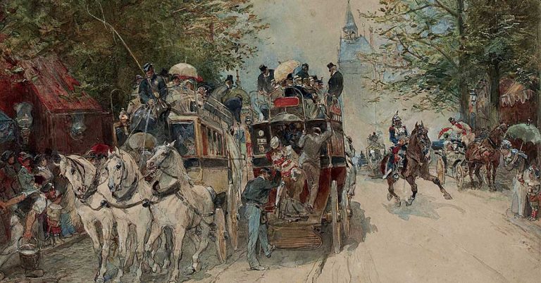 1855-1887. Des omnibus aux tramways parisiens (1re partie) 10 © Musée Carnavalet