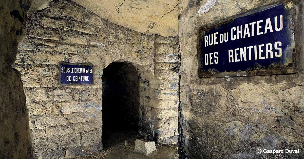 Les tunnels secrets de la Petite Ceinture et de la gare des Gobelins 1 © Gaspard Duval