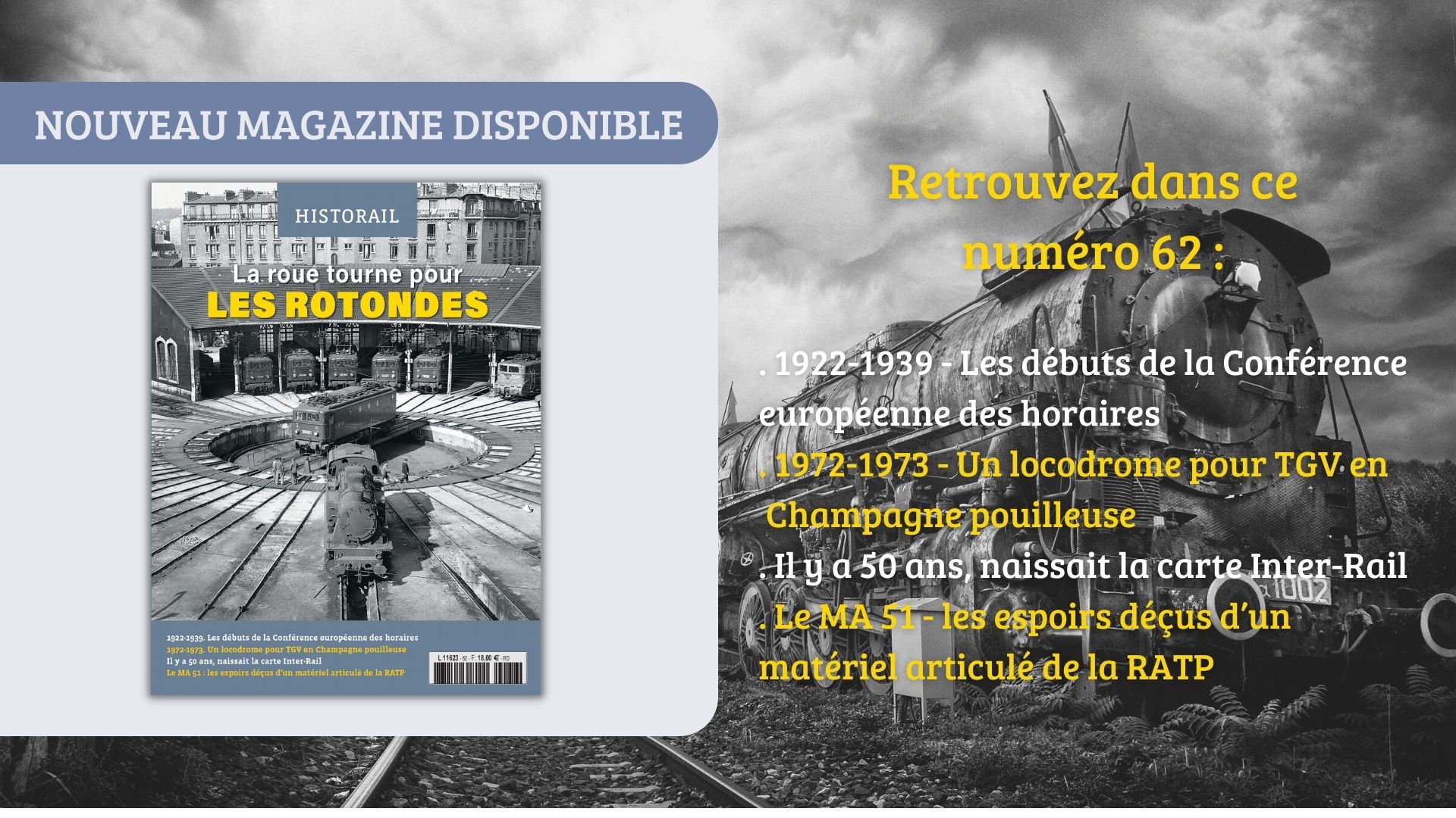Le numéro 62 est disponible ! 1 Le numéro 62 est disponible !