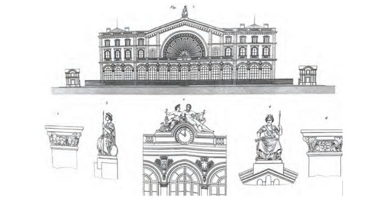 L’horloge monumentale, emblème des gares terminales 8 © Coll. G. R.